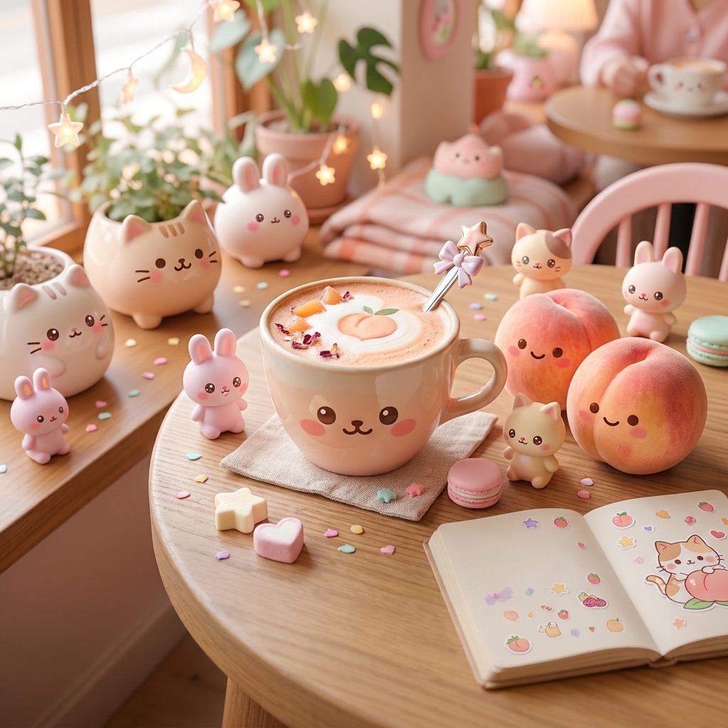 peach latte club cover art